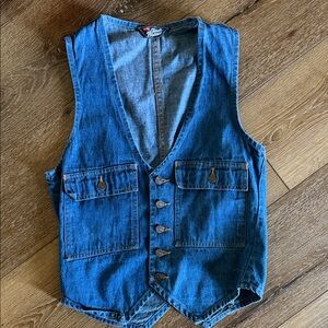 Levi's Blue Denim Vest